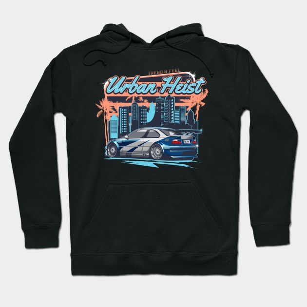 GERMAN RACING CAR Hoodie by mojokumanovo